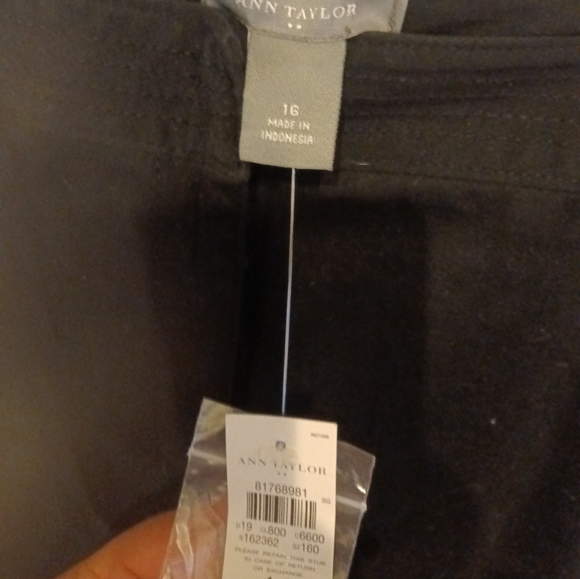Ann Taylor Margo Stretch Dress Pants size 16 - Picture 2 of 5